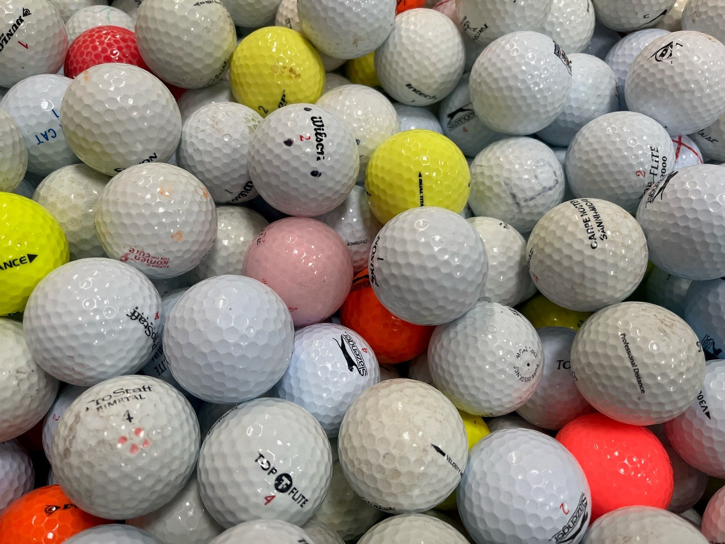 Wholesale 300 a/b grade mixed golf balls