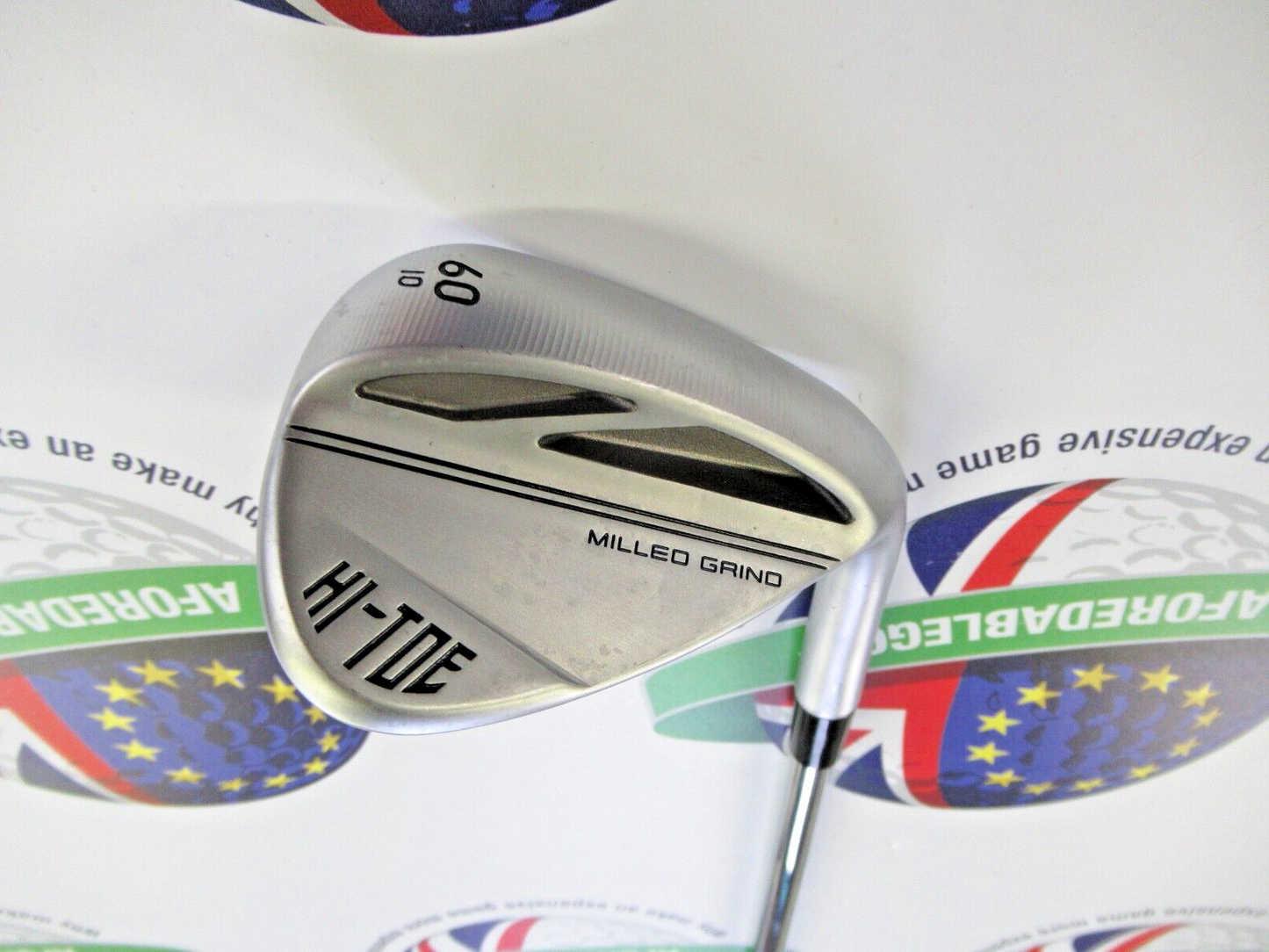Taylormade Hi-Toe Milled Grind Chrome 60/10 Lob Wedge Kbs Hi-Rev 2.0 115 Regular