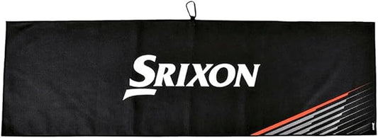 Srixon Tour Towel Microfiber With Carabiner 43 1/4" X 13 3/8" Used By Tour Players