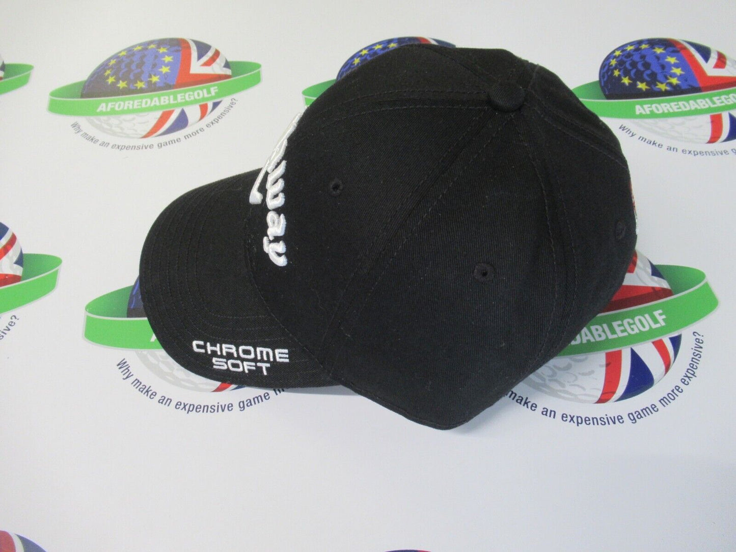 callaway golf tour authentic black adjustable cap epic chrome soft apex