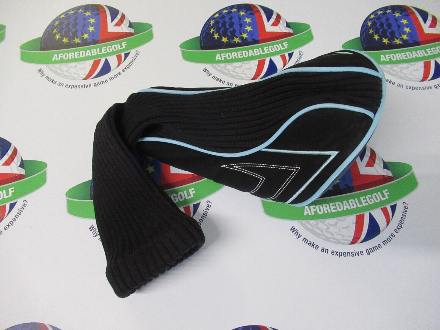 Used Mizuno Jpx Ez Sky Blue/Black Driver Head Cover