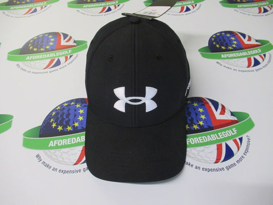 under armour 96 adjustable black/white golf cap