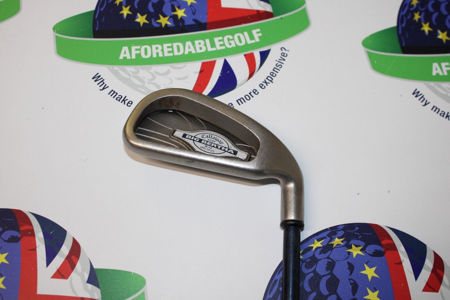 used callaway golf big bertha x-12 5 iron rch 99 series graphite regular flex
