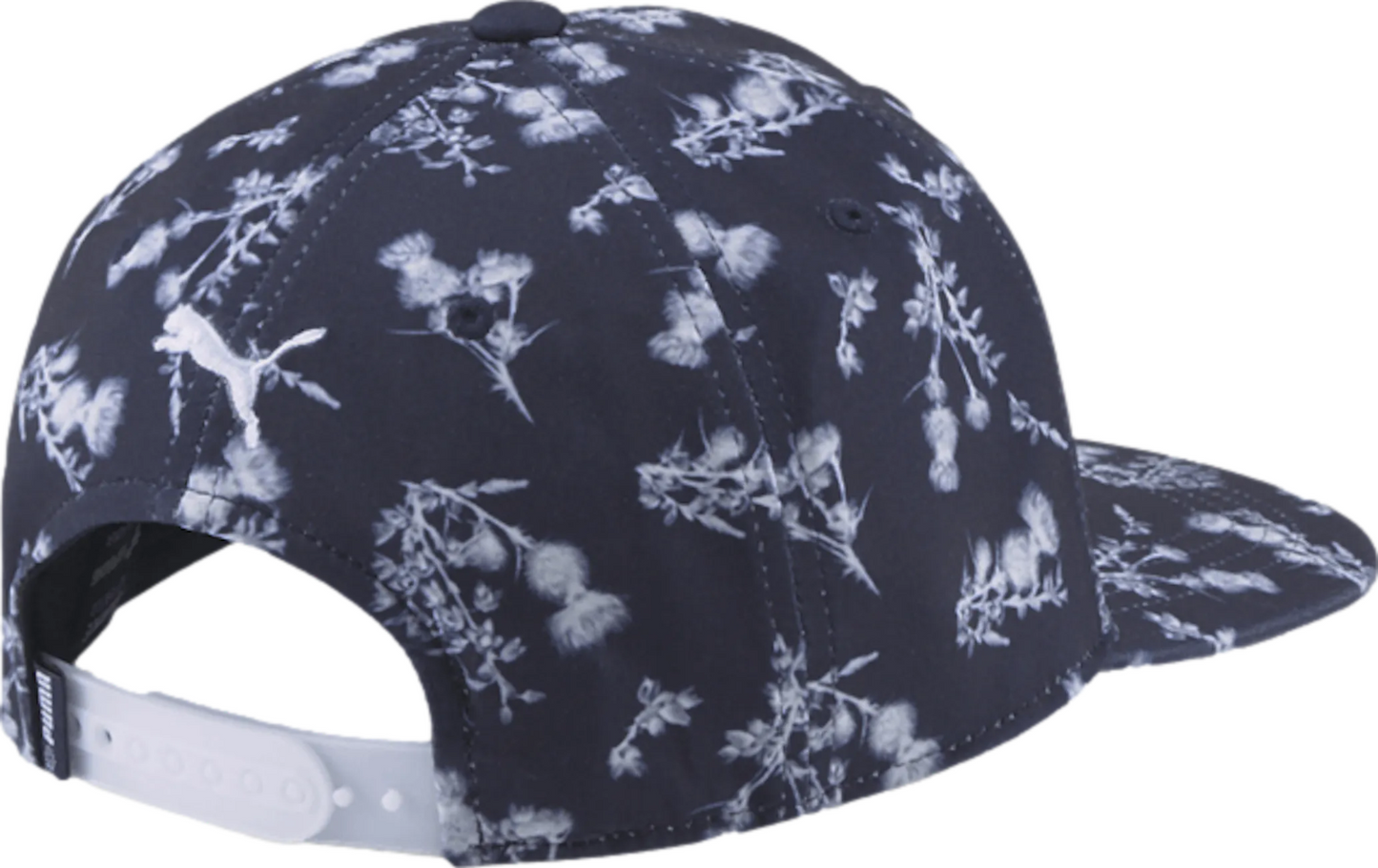 Puma Lowlands P Snap Back Adjustable Golf Cap Navy Blazer/Bright White