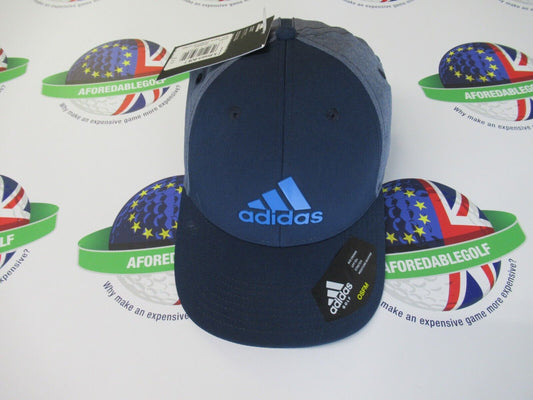 adidas a-stretch bos adjustable navy/navy heather golf cap
