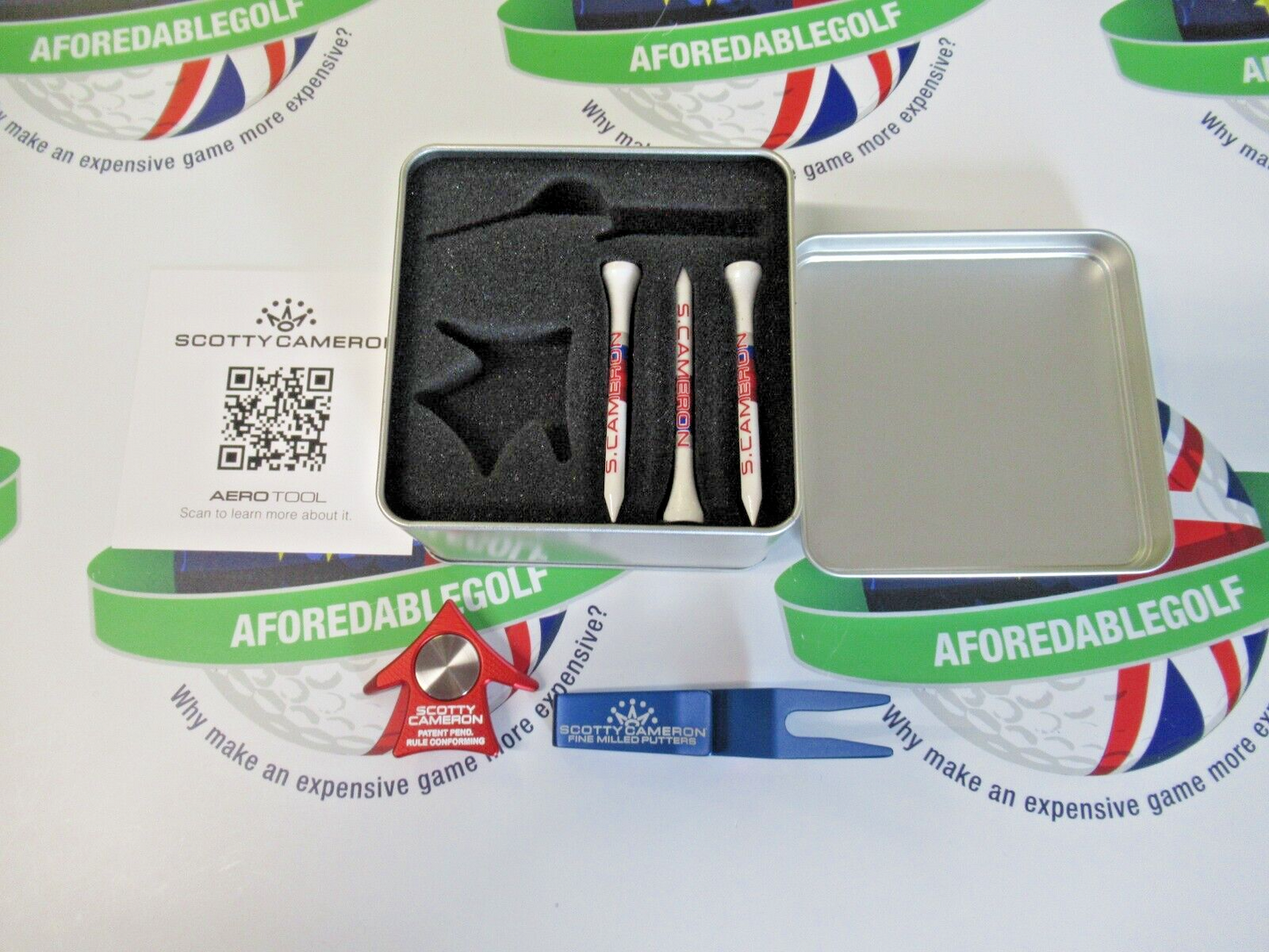 Titleist Scotty Cameron Limited Edition Ultimate Golf Kit In Presentation Tin