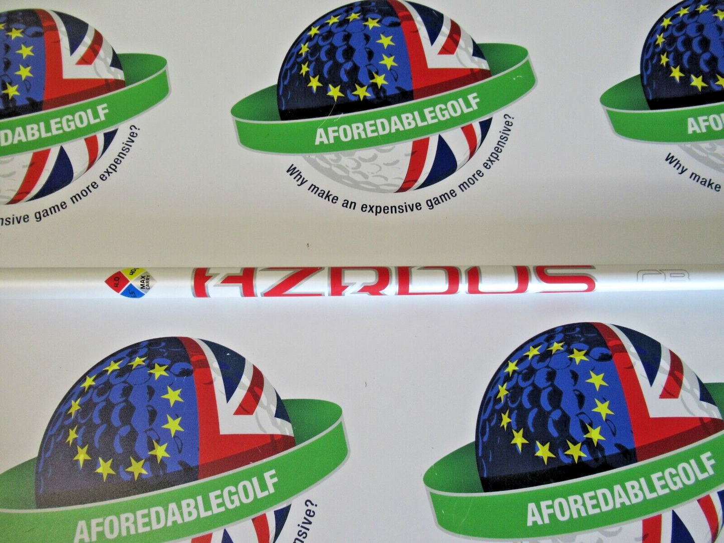 New Hzrdus Cb Red 4.0 40G Max Carry 43.5" Driver Shaft Titleist Adaptor