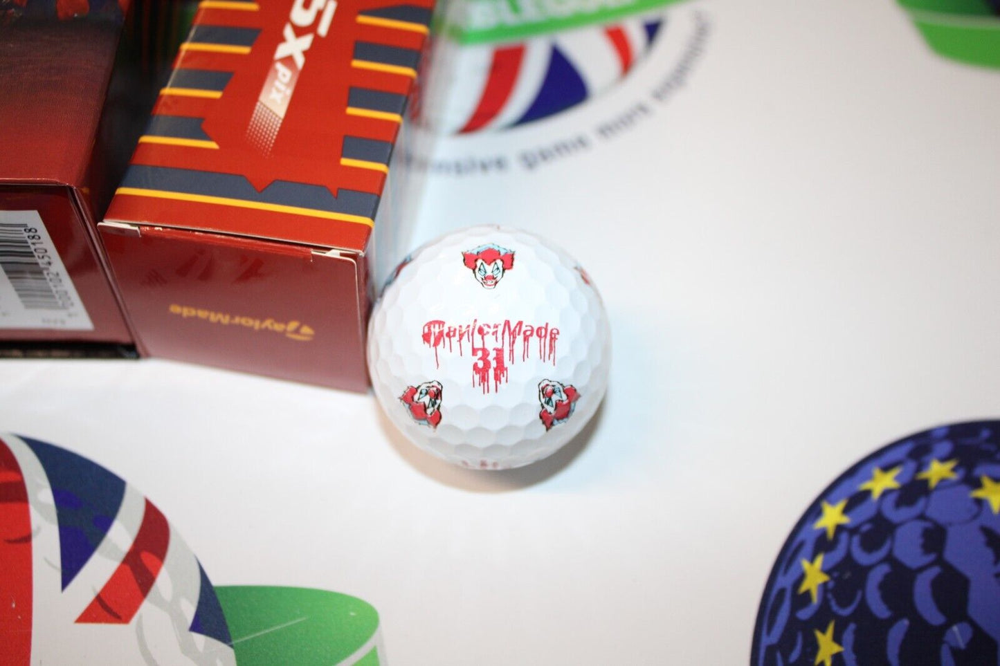 New 12 Taylormade Vault Limited Edition Tp5 X Pix Nightmare Circus Golf Balls