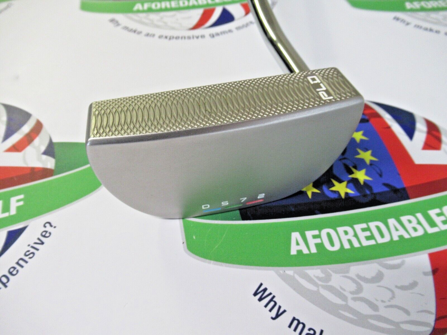 ping pld ds72 34" putter & head cover