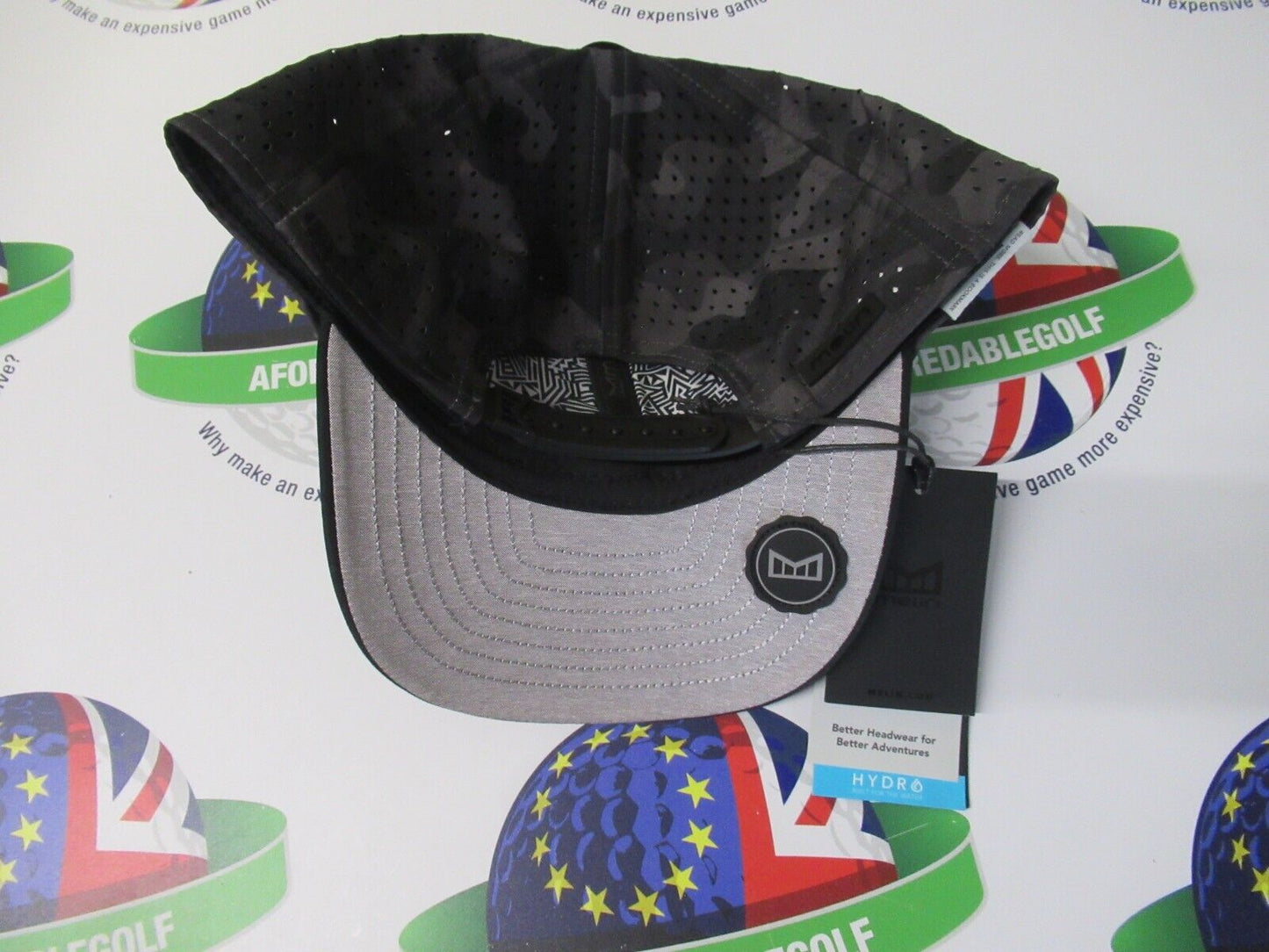 Scotty Cameron Cap - Sc Cali Red Patch - Melin A-Game Hydro Classic - Black Camo