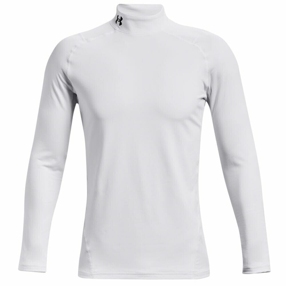 Under Armour Coldgear Armour Fitted Mock Base Layer White UK Size XL