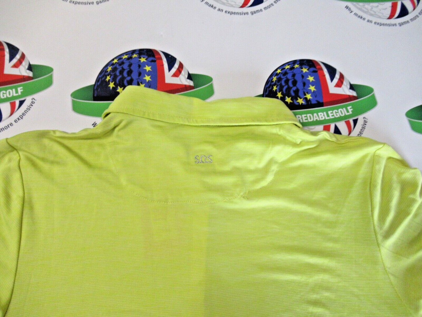 Swing Out Sister Allum Ladies Cd Pique Cap Polo Shirt Mojito UK Size XL