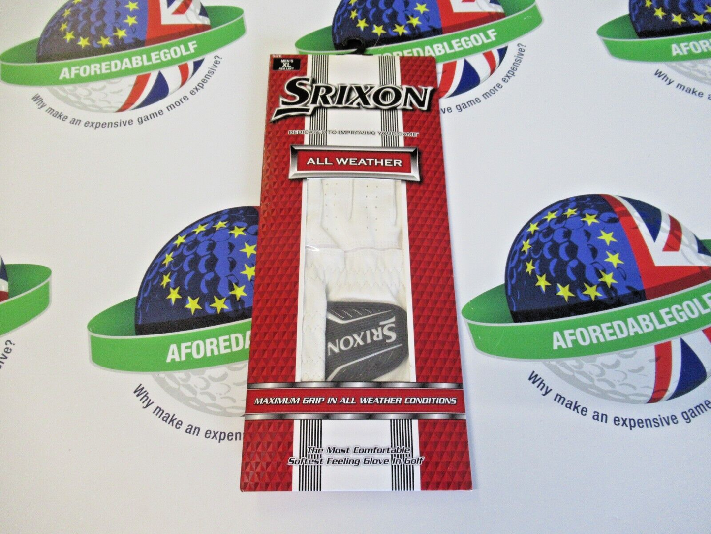 Srixon All Weather Left Hand Golf Glove Size XL