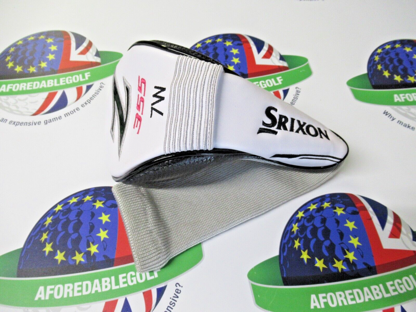 Used Srixon 355 Pink #7 Fairway Wood Head Cover