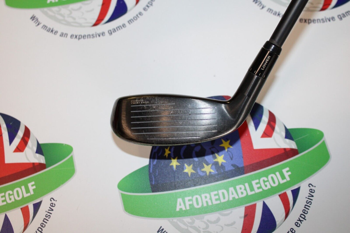 Used Taylormade Stealth Plus + 19.5 Degree #3 Hybrid Aldila Tour Hy 95G Tx Flex