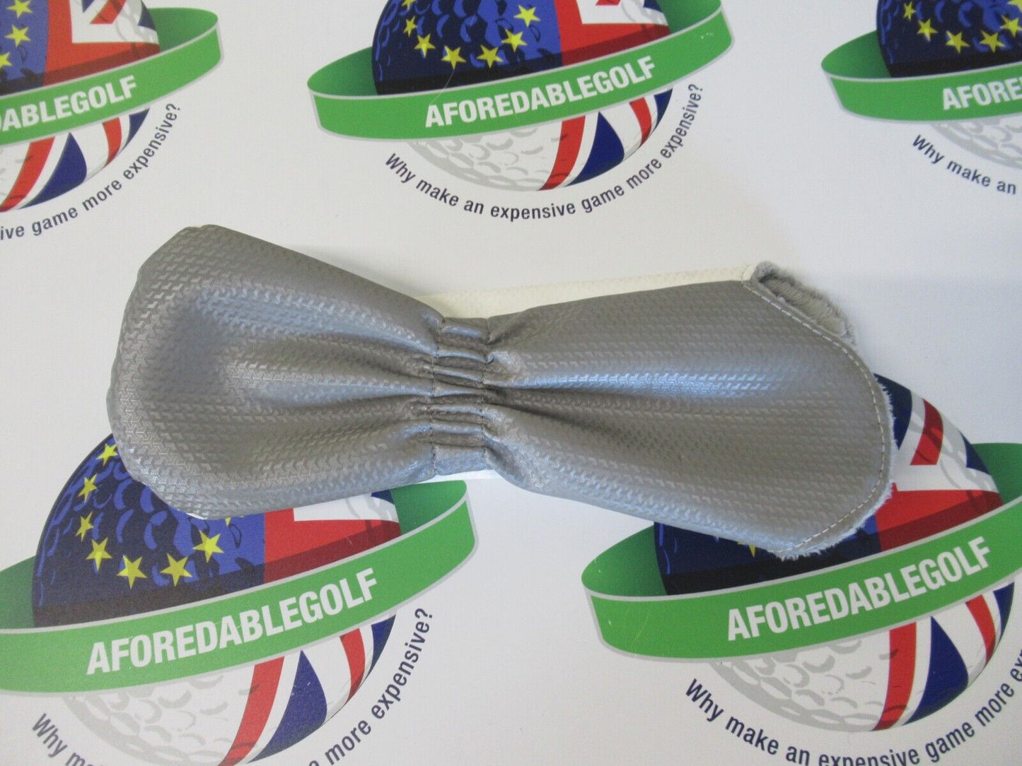 Used Mizuno Jpx 900 White/Grey 25 Degree #5 Hybrid/Rescue Head Cover