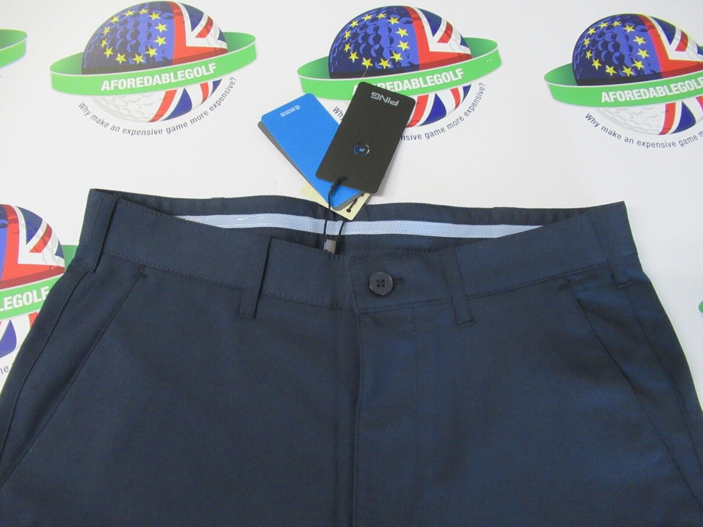 ping bradley navy golf shorts waist 40"