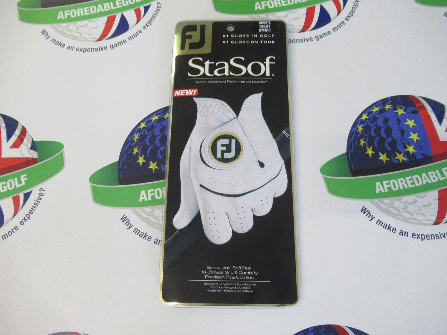 footjoy stasof golf glove right hand golf glove small