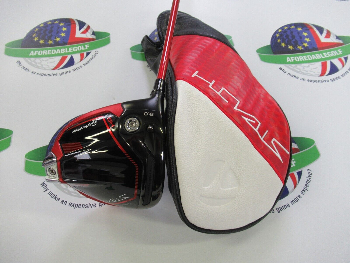 Taylormade Left Hand Stealth Hd 9 Degree Driver Speeder Nx 60G Stiff Flex