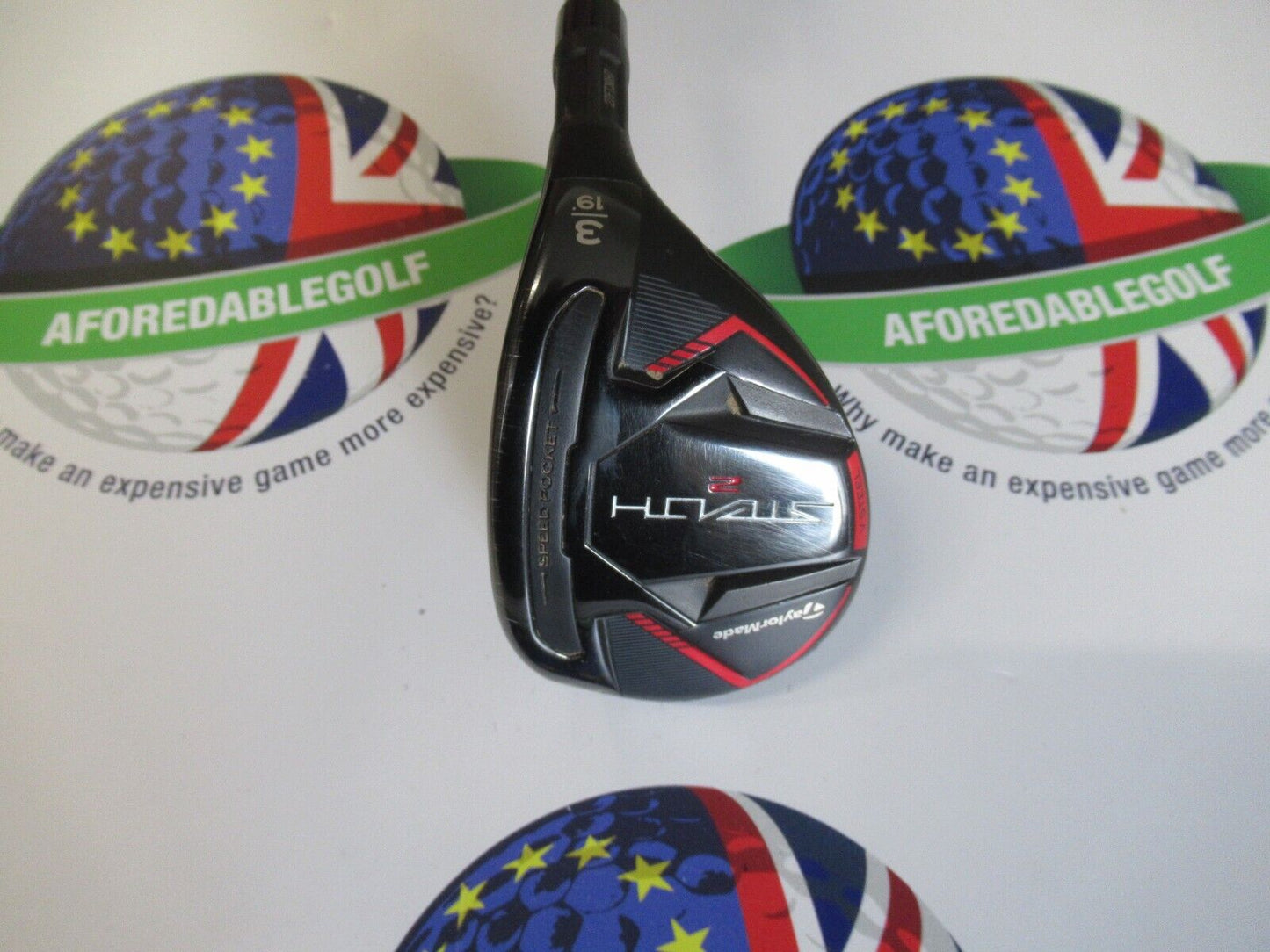 Taylormade Stealth 2 19 Degree 3 Hybrid Ventus Tr Hb 7.S Graphite Stiff Flex