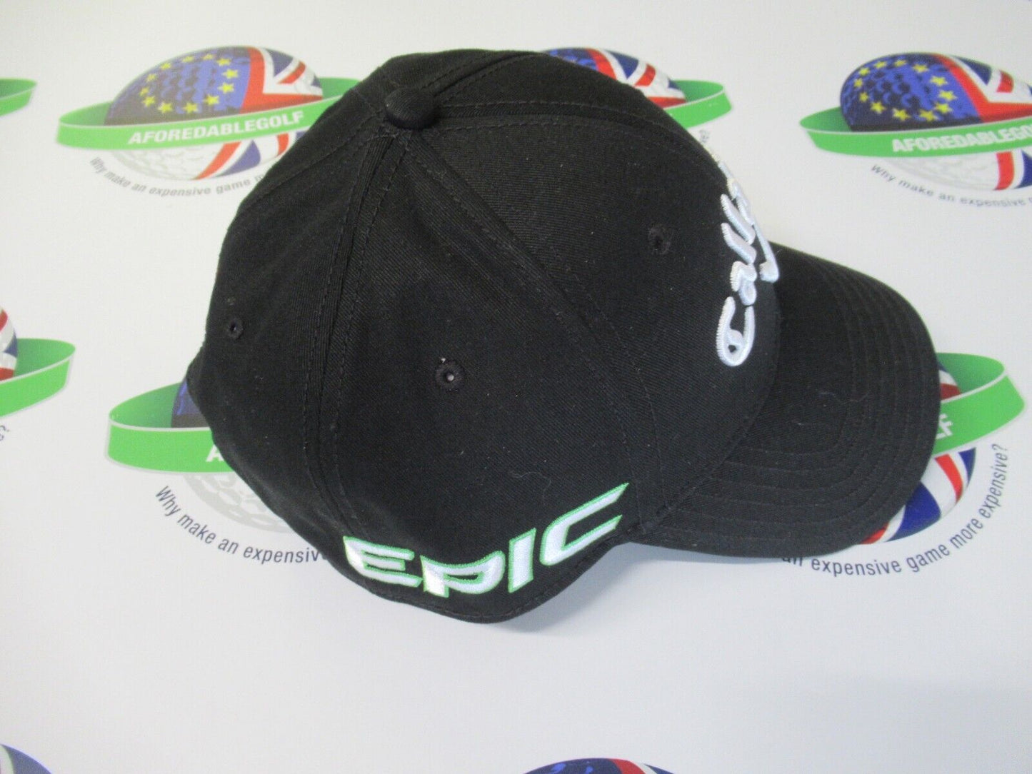 callaway golf tour authentic black adjustable cap epic chrome soft apex