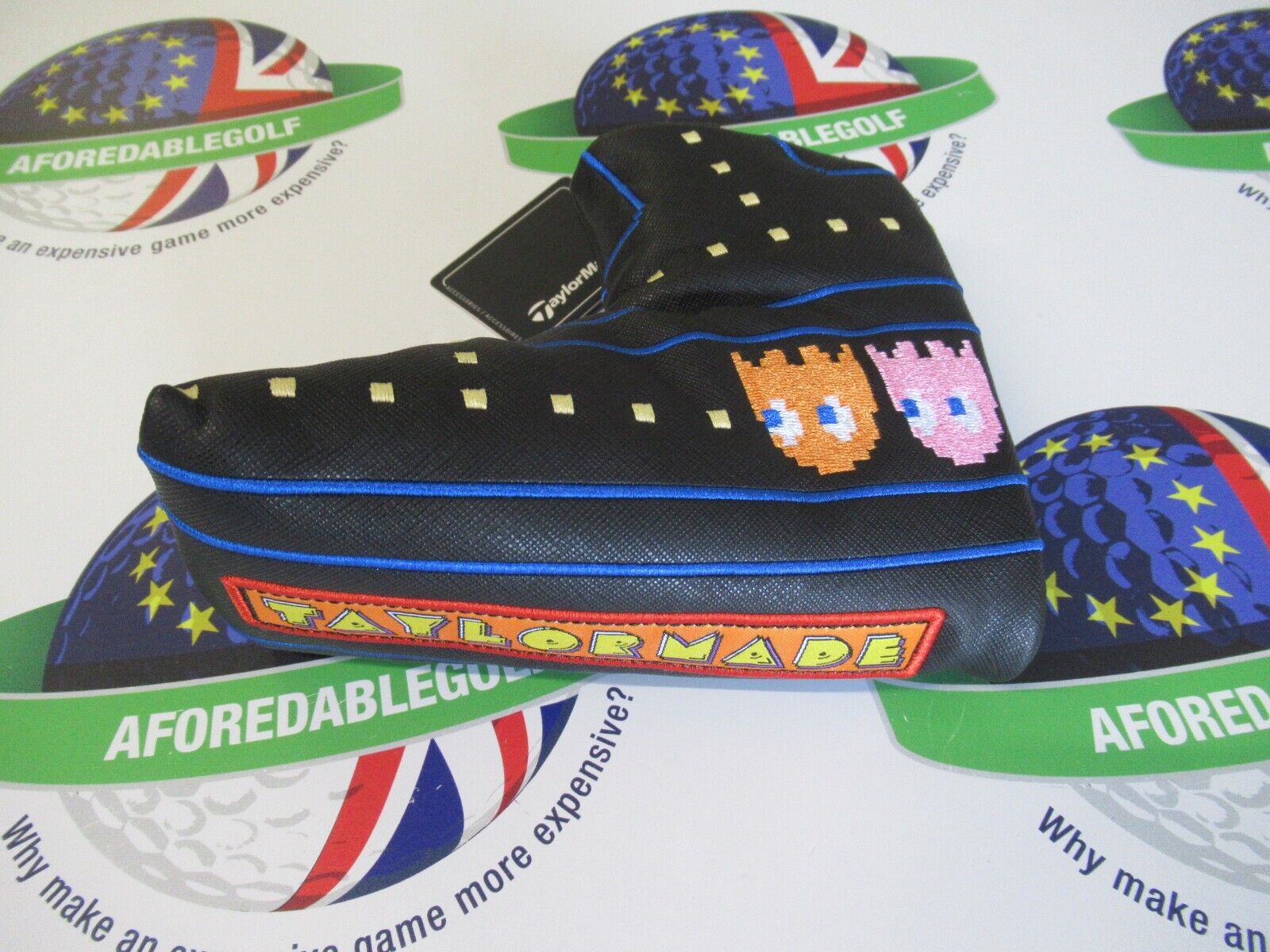 taylormade vault limited edition pacman blade putter cover 