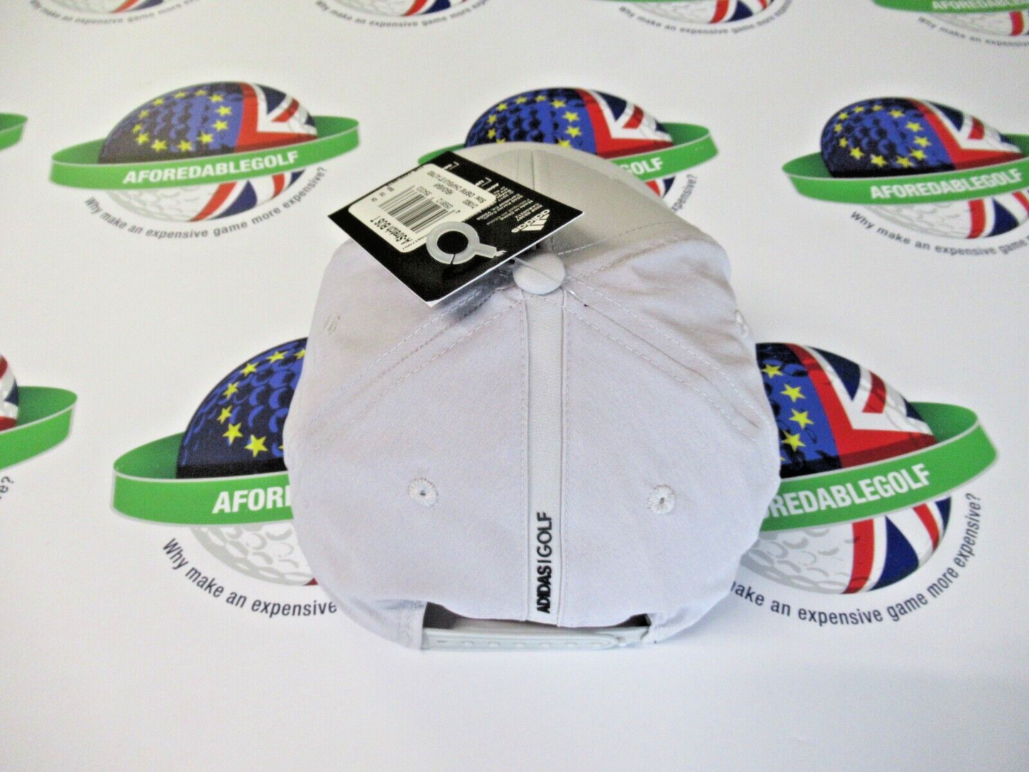 adidas a-stretch bos adjustable grey golf cap
