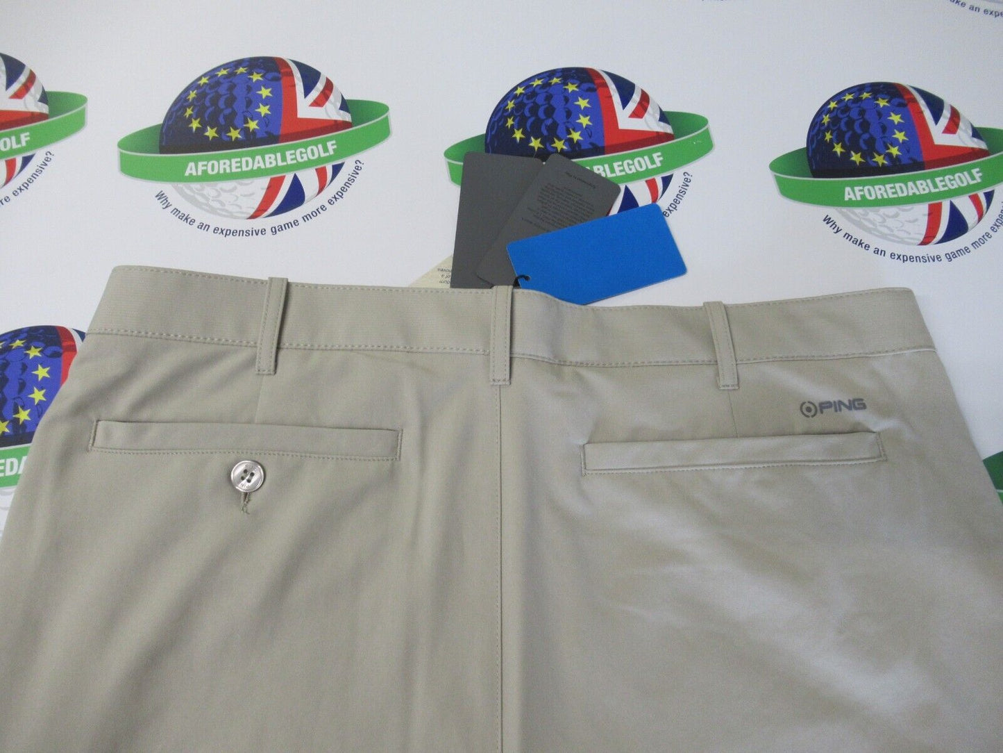 ping bradley clay golf trousers waist 36" x leg 29"