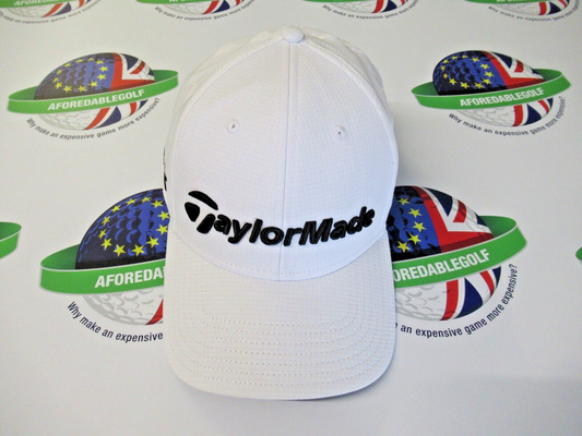 taylormade tour radar white adjustable golf cap tp5 sim2