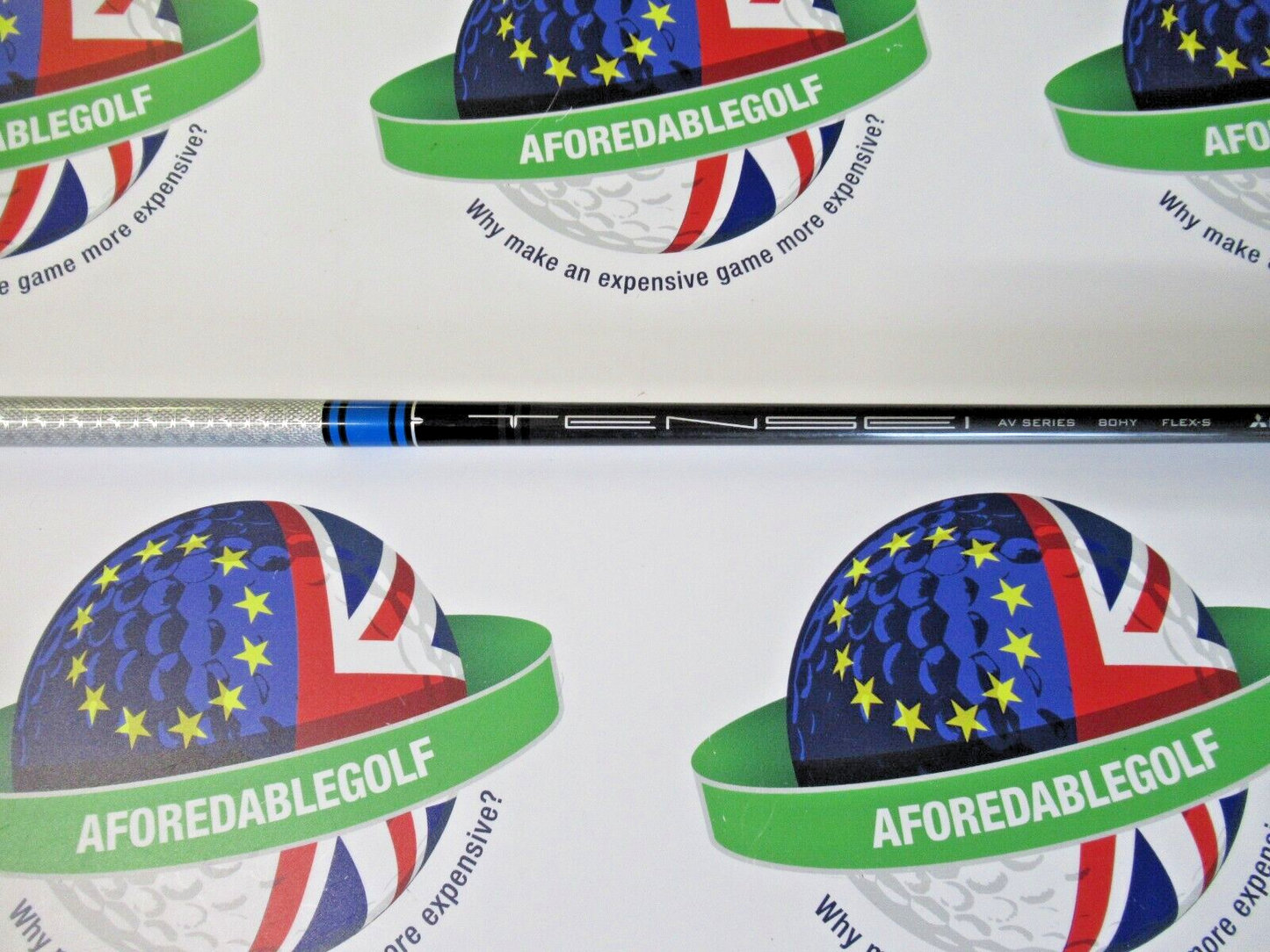 New Mitsubishi Tensei Av Series 80Hy Stiff 39" Hybrid Shaft Taylormade Adaptor