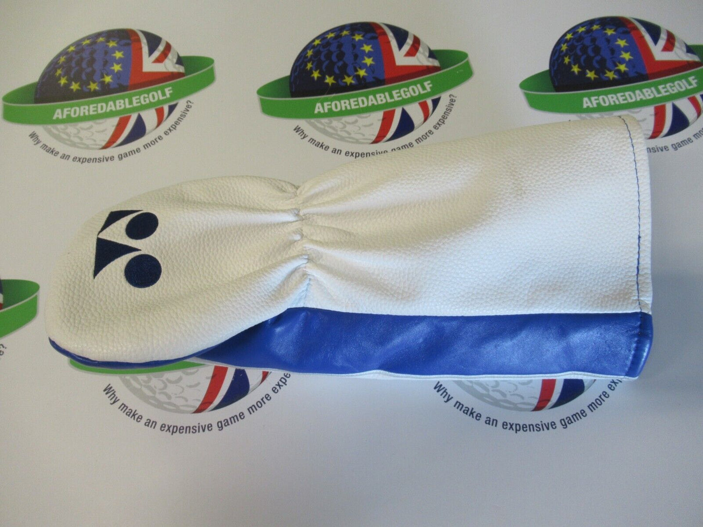 New Yonex Ezone Elite 2 White/Black/Blue Driver Head Cover