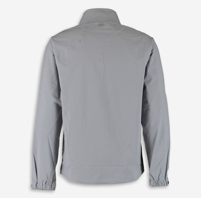 Peter Millar Shield 1/2 Zip Waterproof Jacket Grey UK Size XL