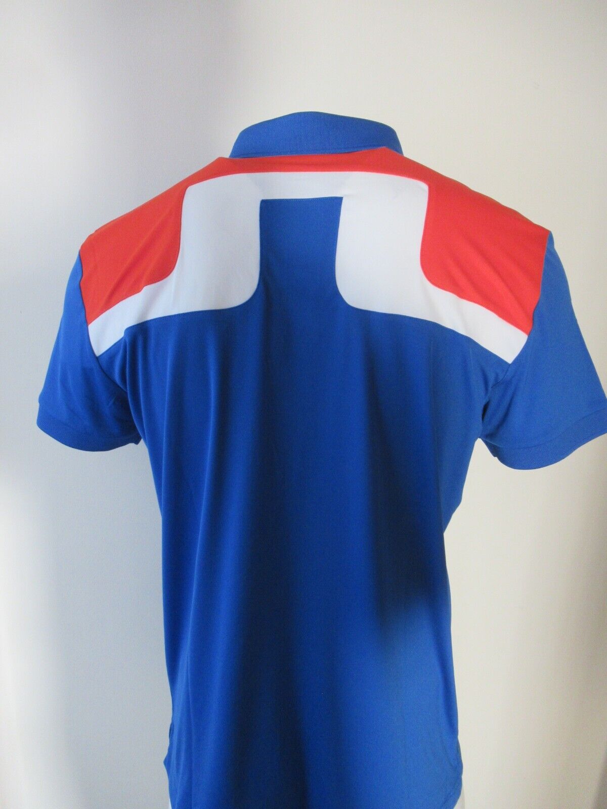 J.Lindeberg Jeff Regular Fit Polo Shirt Nautical Blue UK Size Large