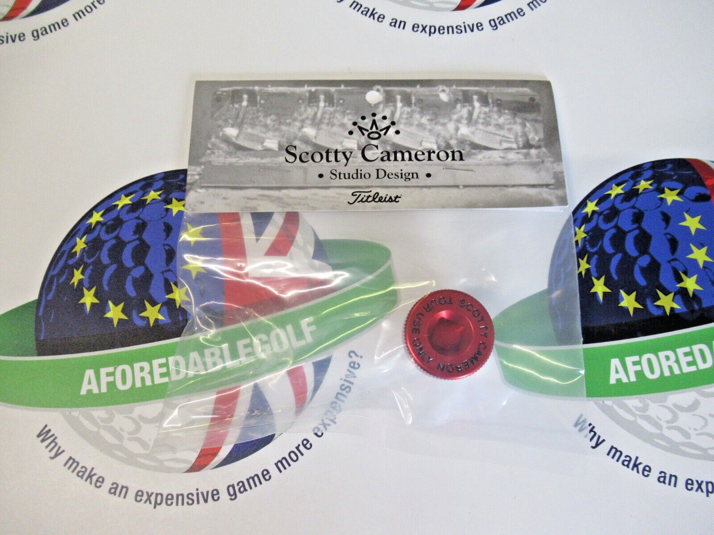 Scotty Cameron Circle T Tour Only Weight Removal Tool - Bright Dip Red