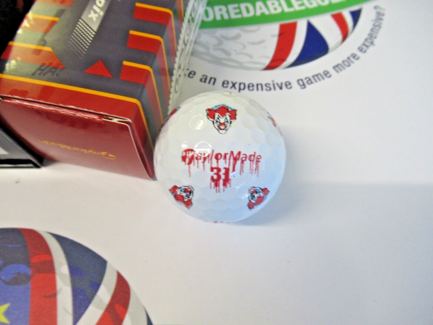 New 12 Taylormade Vault Limited Edition Tp5 Pix Nightmare Circus Golf Balls