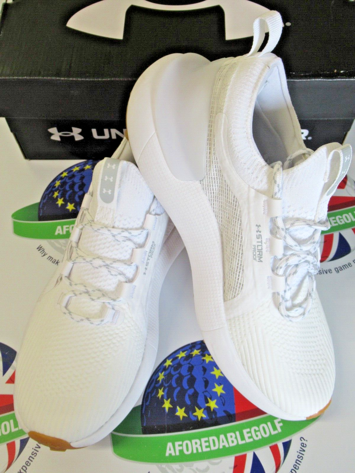 Under Armour Phantom Golf Shoes White UK Size 6