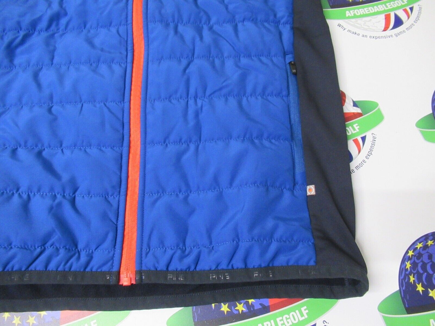 ping arlo gillet/vest north sea/navy uk size medium