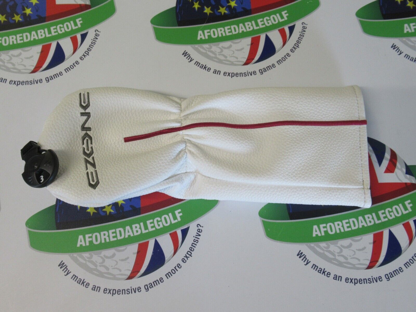 Used Yonex Ezone White/Magenta Fairway Head Cover