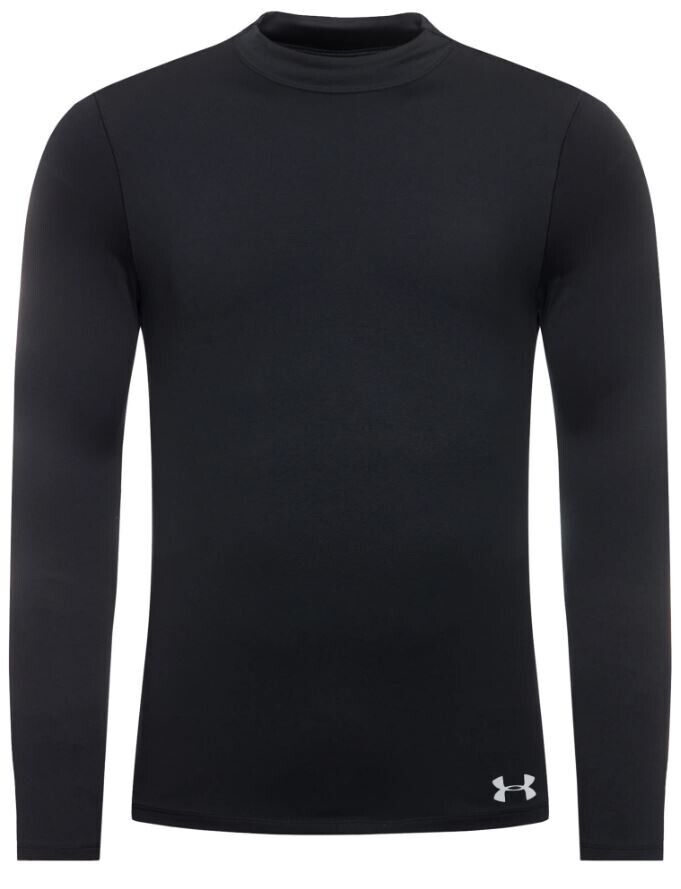 Under Armour Coldgear Armour Fitted Mock Base Layer Black UK Size Medium
