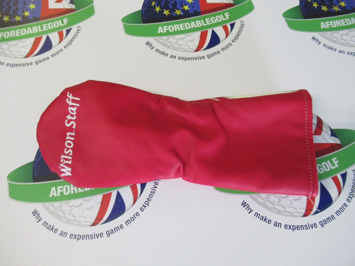 Used Wilson Staff Fg Tour F5 Red Fairway Wood Head Cover