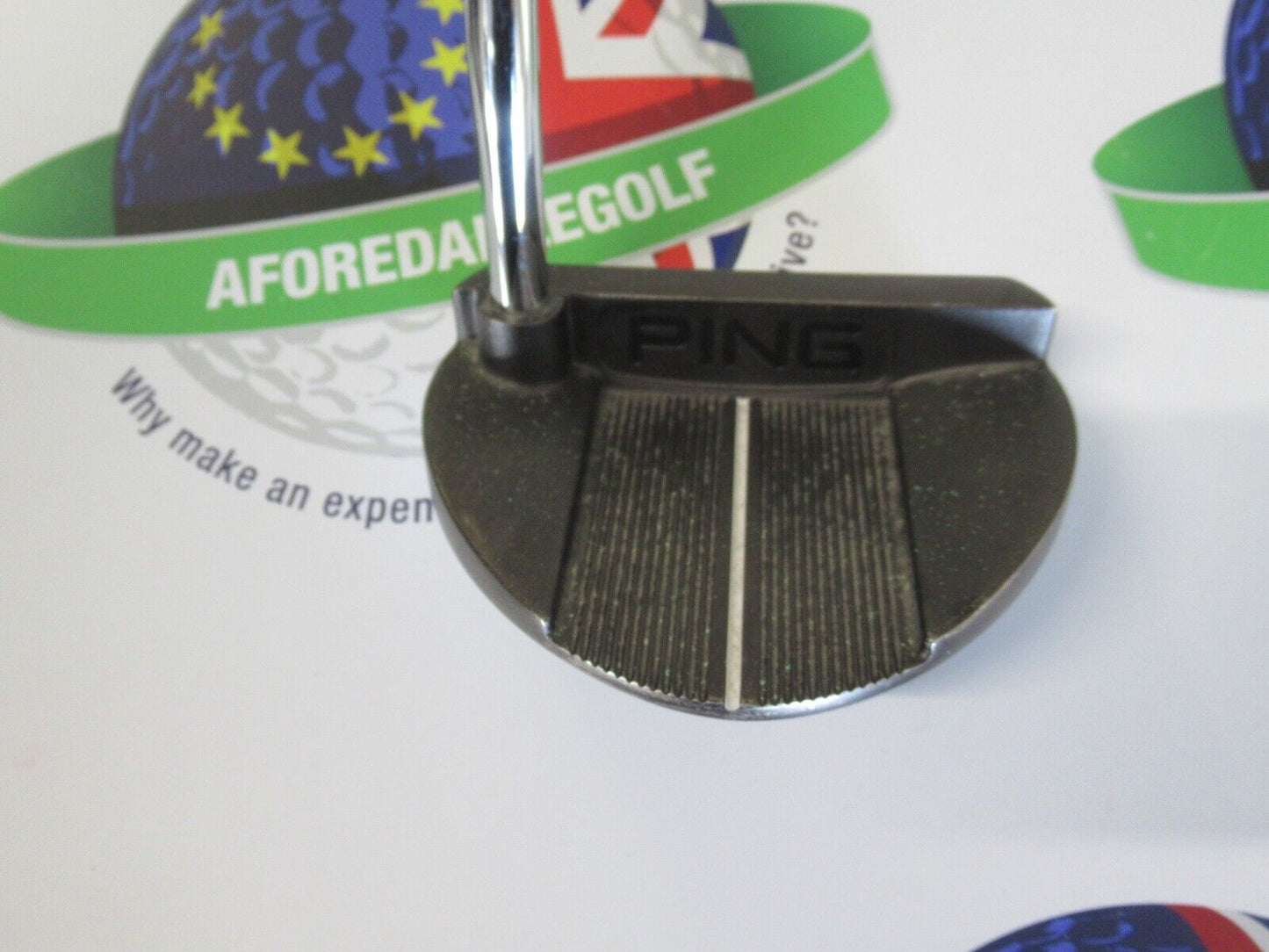used ping sigma g darby black dot 34" putter ping pp60 grip