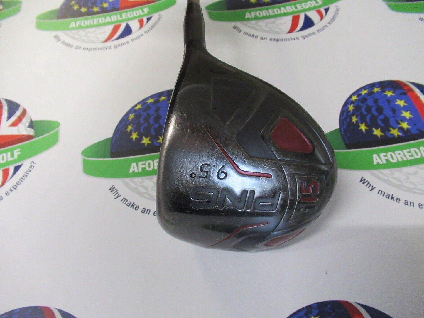Used Ping I15 9.5 Degree Driver Ping Tfc 700 D Graphite Shaft Stiff Flex