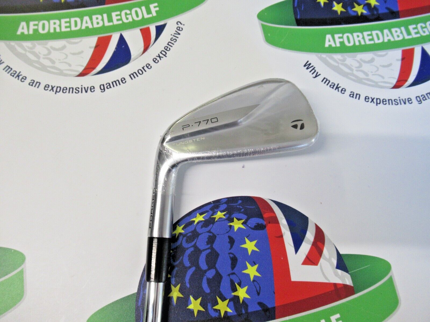 taylormade p.770 forged left hand 6 iron dynamic gold 105 s300 vss pro stiff