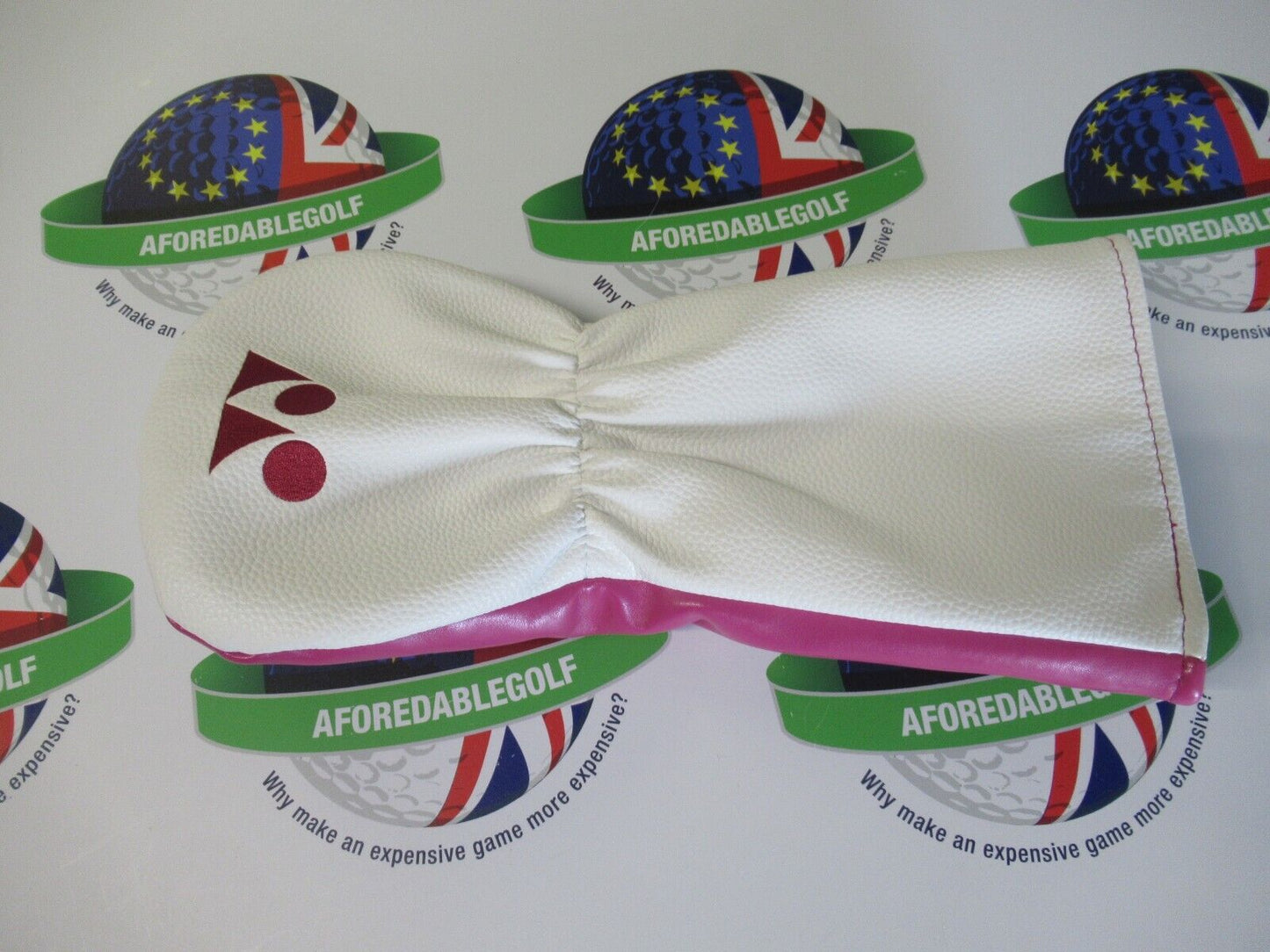 New Yonex Ezone Elite 2 White/Magenta/Black Driver Head Cover