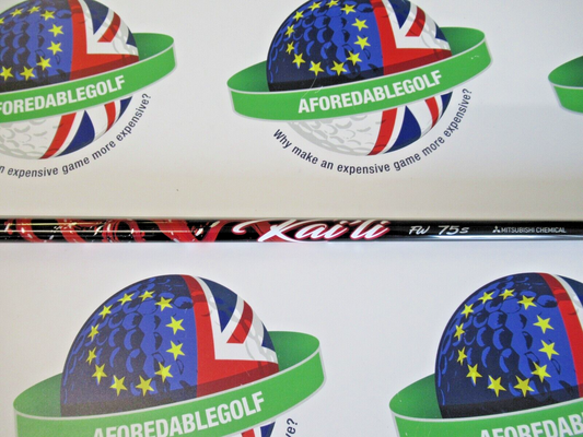 New Mitsubishi Chemical Kai'Li 75G #3 Wood Stiff Flex Shaft Taylormade Adaptor