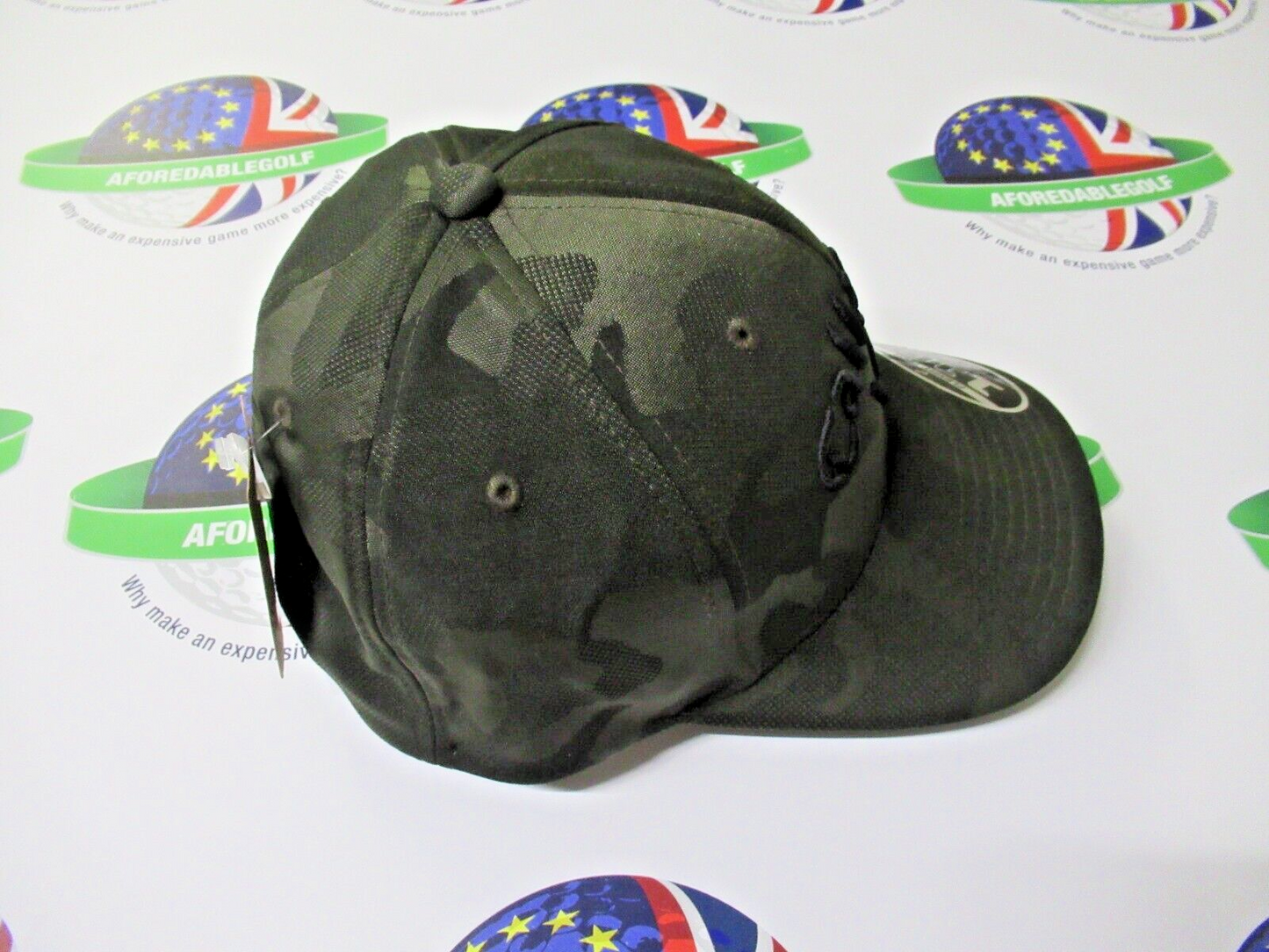 callaway golf green camo adjustable snap back cap one size fits all