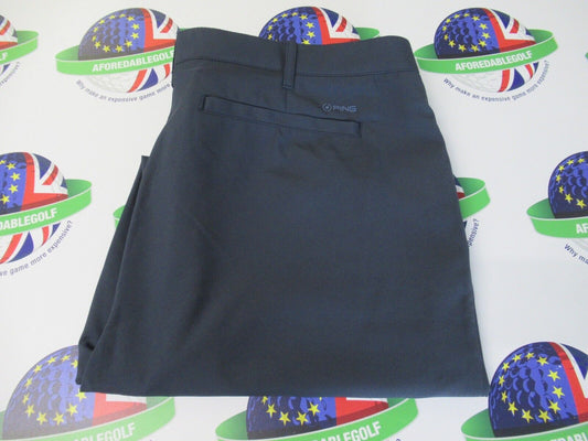 ping bradley navy golf trousers waist 36" x leg 29"