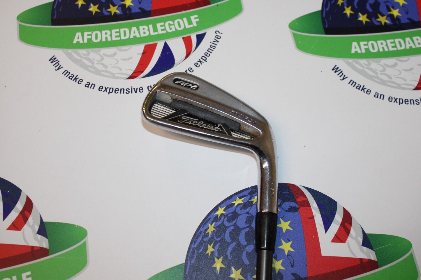 used titleist ap2 710 6 iron aldila vs proto-t 'by you' 75-r graphite regular