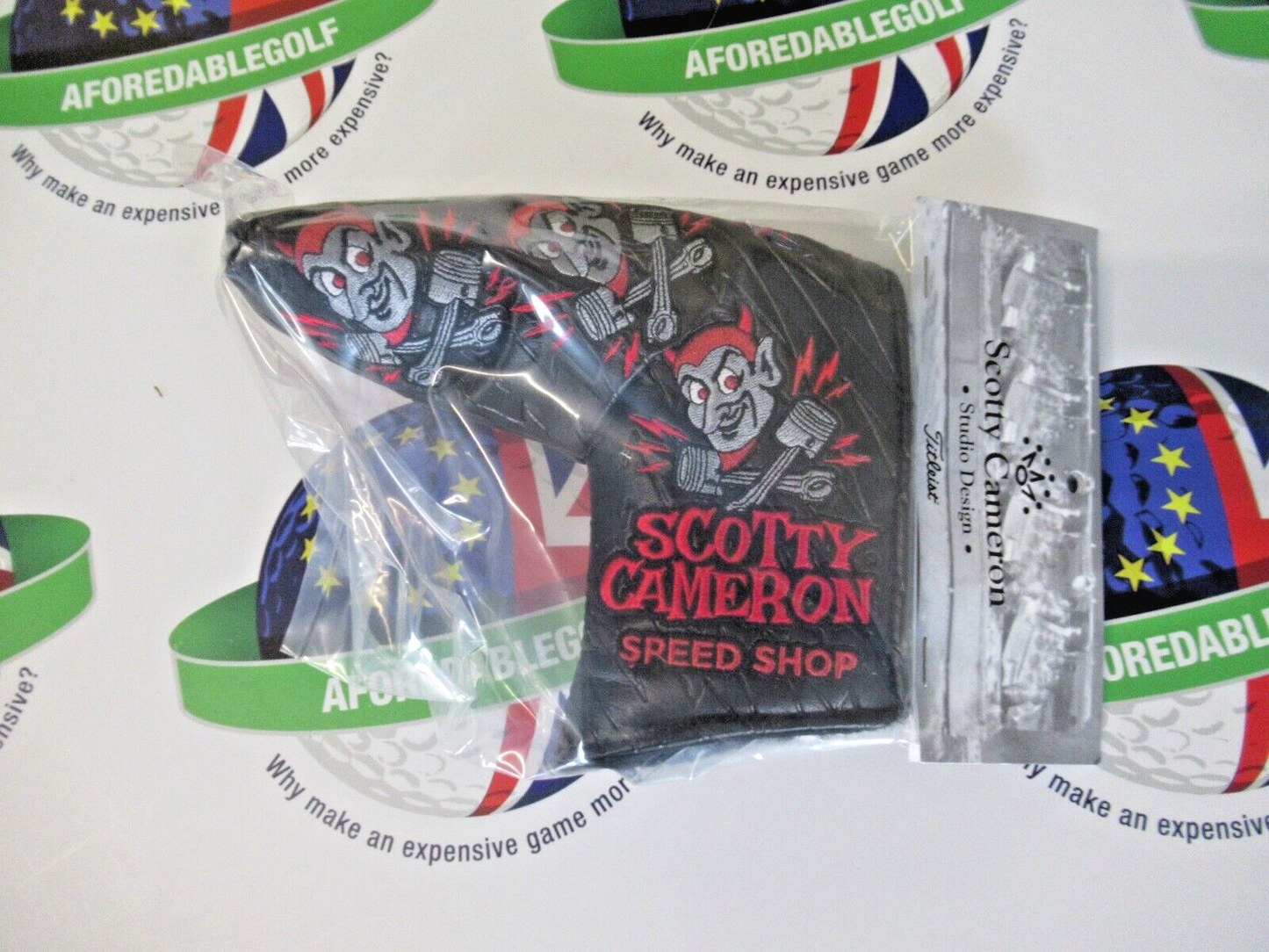 Scotty Cameron Speed Demon Limited Edition Blade Putter Head Cover Standard