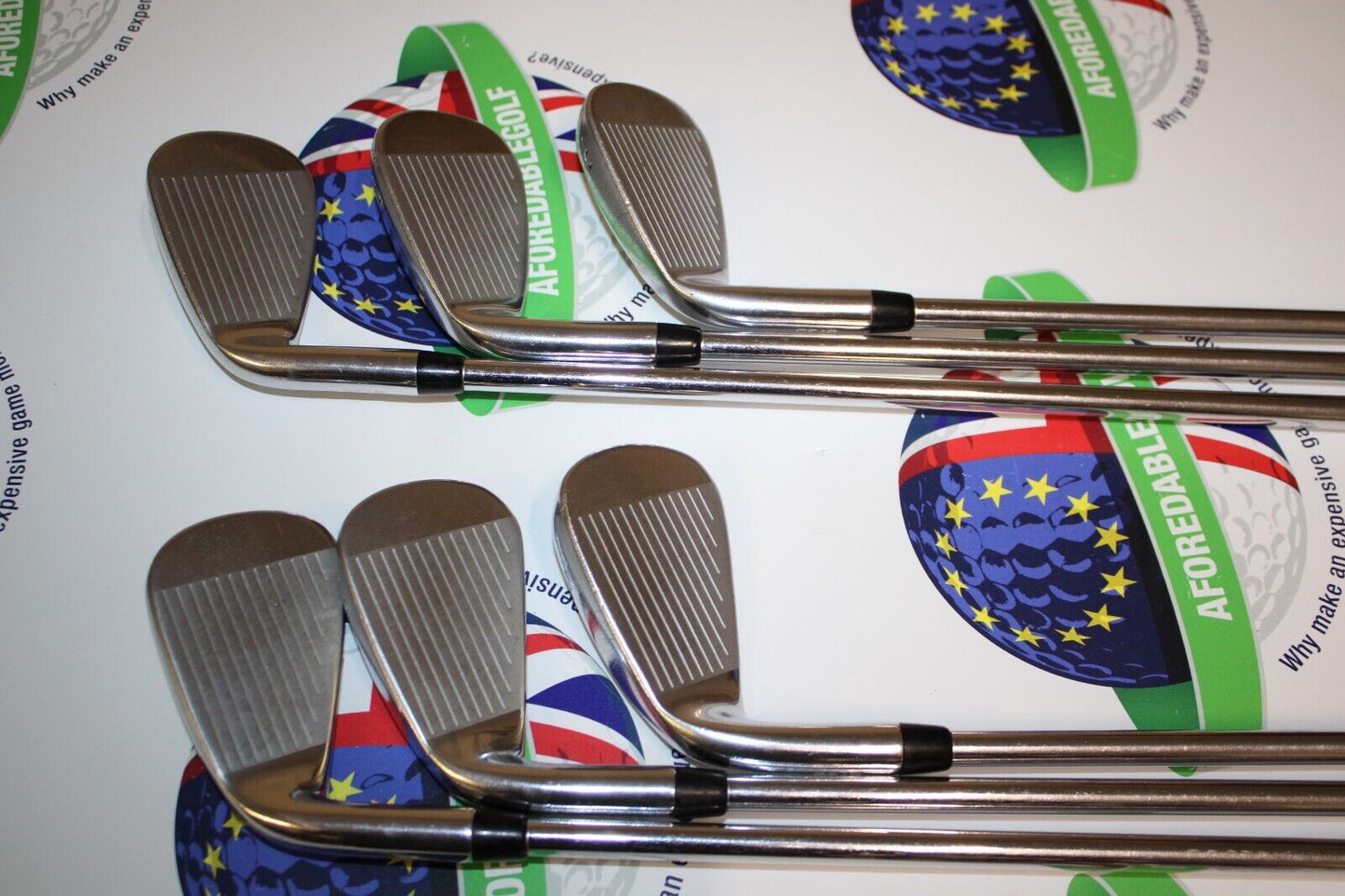 callaway rogue pro cf18 5-pw iron set true temper xp 105 steel regular flex